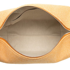 エルメス ブリッド ア ブラック オ カレGM ハンドバッグ フォーヴ シルバー金具 キャンバス レディース HERMES 【中古】