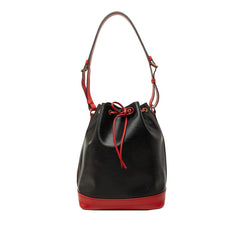 ルイ ヴィトン エピ ノエ ワンショルダーバッグ M44017 ノワール カスティリアンレッド レザー レディース LOUIS VUITTON 中古
