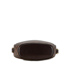 ルイ ヴィトン ダミエ イパネマPM 斜め掛け ショルダーバッグ N51294 ブラウン PVC レザー レディース LOUIS VUITTON 中古