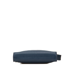 ブルガリ ブルガリブルガリ マン 斜め掛け ショルダーバッグ 39389 ネイビー レザー レディース BVLGARI 【中古】