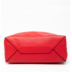 バレンシアガ ザ ペーパー トートバッグ ショルダーバッグ 2WAY レッド レザー レディース BALENCIAGA 【中古】