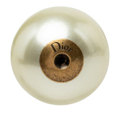 ディオール スター 星 スタッドピアス ゴールド メッキ フェイクパール レディース Dior 中古