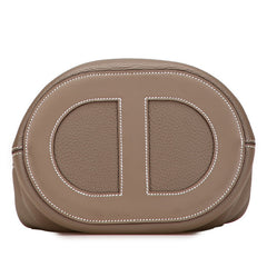 エルメス インザループ23 ハンドバッグ エトゥープ グレージュ トリヨンクレマンス スイフト レディース HERMES 【中古】