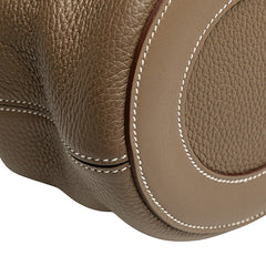 エルメス インザループ23 ハンドバッグ エトゥープ グレージュ トリヨンクレマンス スイフト レディース HERMES 【中古】