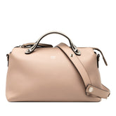 フェンディ バイザウェイ ミディアム ハンドバッグ ショルダーバッグ 2WAY 8BL124 ライトピンク グレー レザー レディース FENDI 【中古】