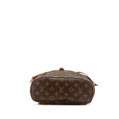 ルイ ヴィトン モノグラム モンスリー リュック バックパック M43431 ブラウン PVC レザー レディース LOUIS VUITTON 中古