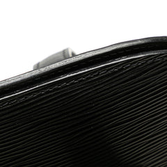 ルイ ヴィトン エピ リュサック ショルダーバッグ トートバッグ M52282 ノワール ブラック レザー レディース LOUIS VUITTON 【中古】