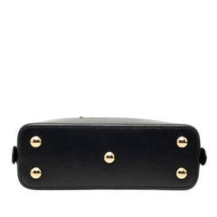 グッチ ホースビット 1955 ハンドバッグ ショルダーバッグ 2WAY 621220 ベージュ ネイビー キャンバス レザー レディース GUCCI 【中古】