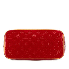 ルイ ヴィトン モノグラム ヴェルニ ヒューストン トートバッグ M91385 ルージュ レッド パテントレザー レディース LOUIS VUITTON 【中古】