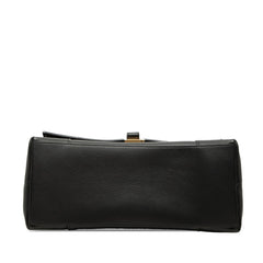 バレンシアガ アワーグラス ショルダーバッグ 671354 ブラック レザー レディース BALENCIAGA 【中古】