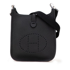 エルメス エブリン アマゾン TPM ショルダーバッグ ブラック トリヨンクレマンス レディース HERMES 【中古】