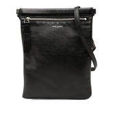 サンローラン ショルダーバッグ ポシェット 581697 ブラック レザー レディース SAINT LAURENT 中古