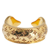 ルイ ヴィトン バーグ ナノグラム スウィートドリーム リング 指輪 #S M69597 ゴールド メッキ レディース LOUIS VUITTON 【中古】