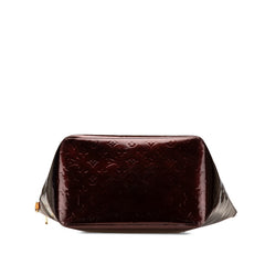 ルイ ヴィトン モノグラム ヴェルニ ベルヴューGM トートバッグ M93589 アマラント パープル パテントレザー レザー レディース LOUIS VUITTON 【中古】