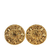 シャネル ココマーク ラウンド イヤリング ゴールド メッキ レディース CHANEL 【中古】