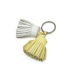 エルメス カルメン ウノドス キーホルダー ヴェールフィズ グリーン イエロー系 アニョーミロ レディース HERMES 【中古】