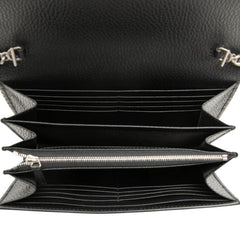 グッチ ディオニュソス 斜め掛け チェーンウォレット ショルダーバッグ 401231 ブラック レザー レディース GUCCI 【中古】