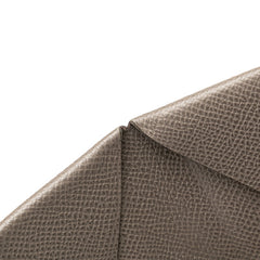 エルメス カルヴィ 名刺入れ エトゥープ ヴォーエプソン レディース HERMES 【中古】