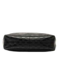 グッチ グッチシマ ショルダーバッグ 322080 ブラック レザー メンズ GUCCI 【中古】