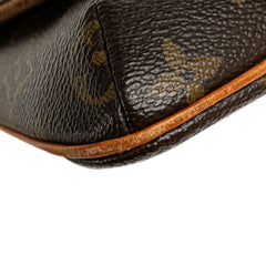 ルイ ヴィトン モノグラム ポシェット マレル ボディバッグ ウエストバッグ M51159 ブラウン PVC レザー レディース LOUIS VUITTON 【中古】