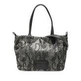 ヴァレンティノ ガラヴァーニ レース トートバッグ ショルダーバッグ 2WAY ブラック レザー レディース VALENTINO 【中古】
