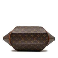ルイ ヴィトン モノグラム エリプスMM ハンドバッグ M51126 ブラウン PVC レザー レディース LOUIS VUITTON 【中古】