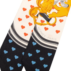 エルメス ツイリー Brides de Gala LOVE スカーフ マルチカラー シルク レディース HERMES 【中古】