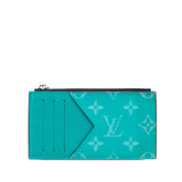 ルイ ヴィトン タイガラマ コインカードホルダー カードケース M30901 マイアミグリーン レザー レディース LOUIS VUITTON 【中古】