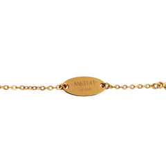 ルイ ヴィトン ナノグラム ペンダントネックレス M63141 ゴールド メッキ レディース LOUIS VUITTON 【中古】