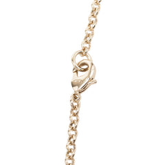 シャネル ハート ココマーク チェーン ペンダント ネックレス B22P シルバー メタル レディース CHANEL 【中古】