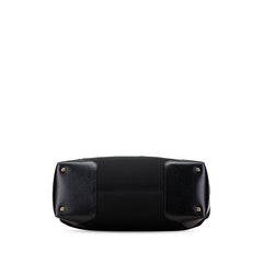 サルヴァトーレフェラガモ ショルダーバッグ トートバッグ AU-21 1896 ブラック レザー ナイロンキャンバス レディース Salvatore Ferragamo 【中古】