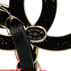シャネル ココマーク マトラッセ バッグ モチーフ ブローチ シルバー ピンク メタル レディース CHANEL 【中古】