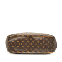 ルイ ヴィトン モノグラム バティニョール オリゾンタル ショルダーバッグ トートバッグ M51154 ブラウン PVC レザー レディース LOUIS VUITTON 【中古】