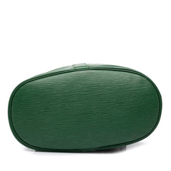 ルイ ヴィトン エピ ランドネPM ショルダーバッグ M52354 ボルネオグリーン レザー レディース LOUIS VUITTON 中古