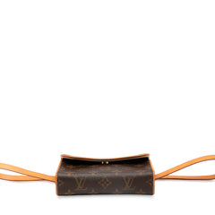 ルイ ヴィトン モノグラム ポシェット フロランティーヌ ボディバッグ ウエストバッグ M51855 ブラウン PVC レザー レディース LOUIS VUITTON 【中古】
