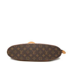 ルイ ヴィトン モノグラム バビロン トートバッグ M51102 ブラウン PVC レザー レディース LOUIS VUITTON 【中古】