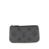 ルイ ヴィトン モノグラム エクリプス ポシェット クレ リバース コインケース M80905 グレー ブラック PVC メンズ LOUIS VUITTON 【中古】