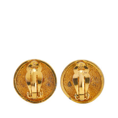 シャネル ヴィンテージ マトラッセ ココマーク イヤリング ゴールド メッキ レディース CHANEL 【中古】