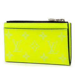 ルイ ヴィトン モノグラム フラグメントケース コインケース M30320 イエロー PVC タイガラマ メンズ LOUIS VUITTON 【中古】