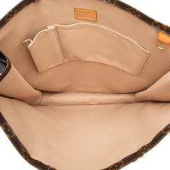ルイ ヴィトン モノグラム サックプラ ハンドバッグ トートバッグ M51140 ブラウン PVC レザー レディース LOUIS VUITTON 【中古】