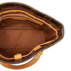 ルイ ヴィトン モノグラム ヴァヴァンPM ハンドバッグ トートバッグ M51172 ブラウン PVC レザー レディース LOUIS VUITTON 【中古】