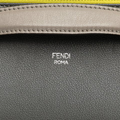 フェンディ バイザウェイ バイカラー ハンドバッグ ショルダーバッグ 2WAY 8BL124 グレー レザー レディース FENDI 【中古】