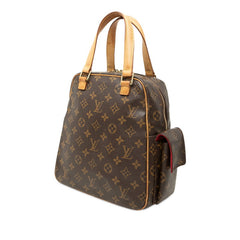 ルイ ヴィトン モノグラム エクサントリ シテ ハンドバッグ M51161 ブラウン PVC レザー レディース LOUIS VUITTON 【中古】