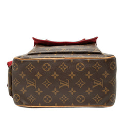 ルイ ヴィトン モノグラム エクサントリ シテ ハンドバッグ M51161 ブラウン PVC レザー レディース LOUIS VUITTON 【中古】