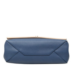 ルイ ヴィトン ロックミー2 カルターブル ハンドバッグ ショルダーバッグ 2WAY M41793 ベージュ ブルー レザー レディース LOUIS VUITTON 中古