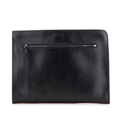 ディオール L字 クラッチバッグ ブラック レザー レディース Dior 【中古】