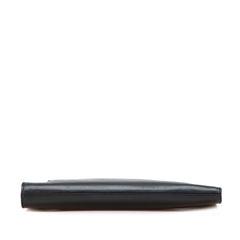 ディオール L字 クラッチバッグ ブラック レザー レディース Dior 【中古】