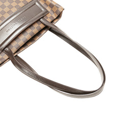 ルイ ヴィトン ダミエ クリフトン トートバッグ N51149 ブラウン PVC レザー レディース LOUIS VUITTON 中古