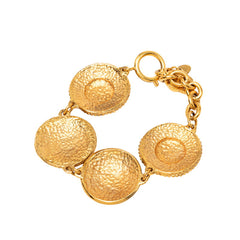 シャネル ココマーク 31 RUE CAMBON ル カンボン チェーン ブレスレット メッキ レディース CHANEL 【中古】