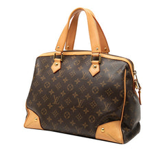 ルイ ヴィトン モノグラム レティーロPM ハンドバック ショルダバッグ 2WAY M40325 ブラウン PVC レザー レディース LOUIS VUITTON 【中古】